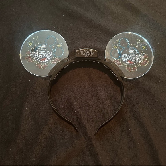 Disney Accessories - Disney Main Street Electrical Parade Retired Disney Light Up Mickey Ears MSEP